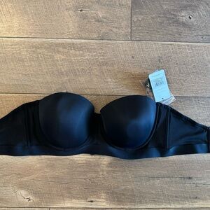 Lively Strapless Bra Black 36DDD NWT
